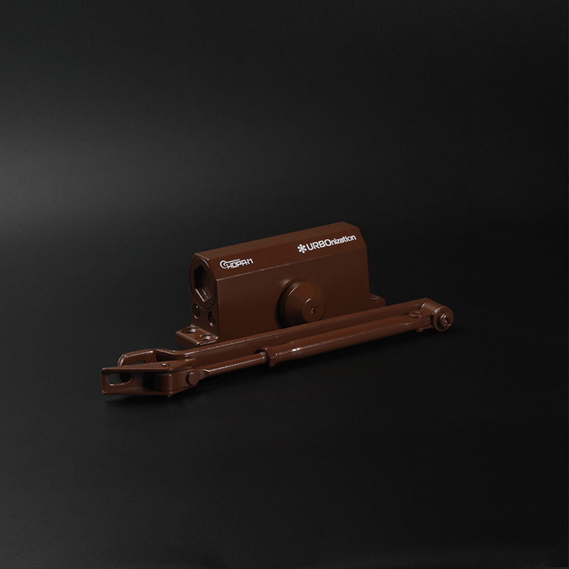 Доводчик дверной с фиксацией 510F URBOnization цвет Коричневый Нора-М