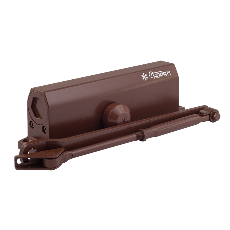 Доводчик дверной с задержкой закрывания 740 DA от 60 до 110 кг цвет Коричневый Нора-М