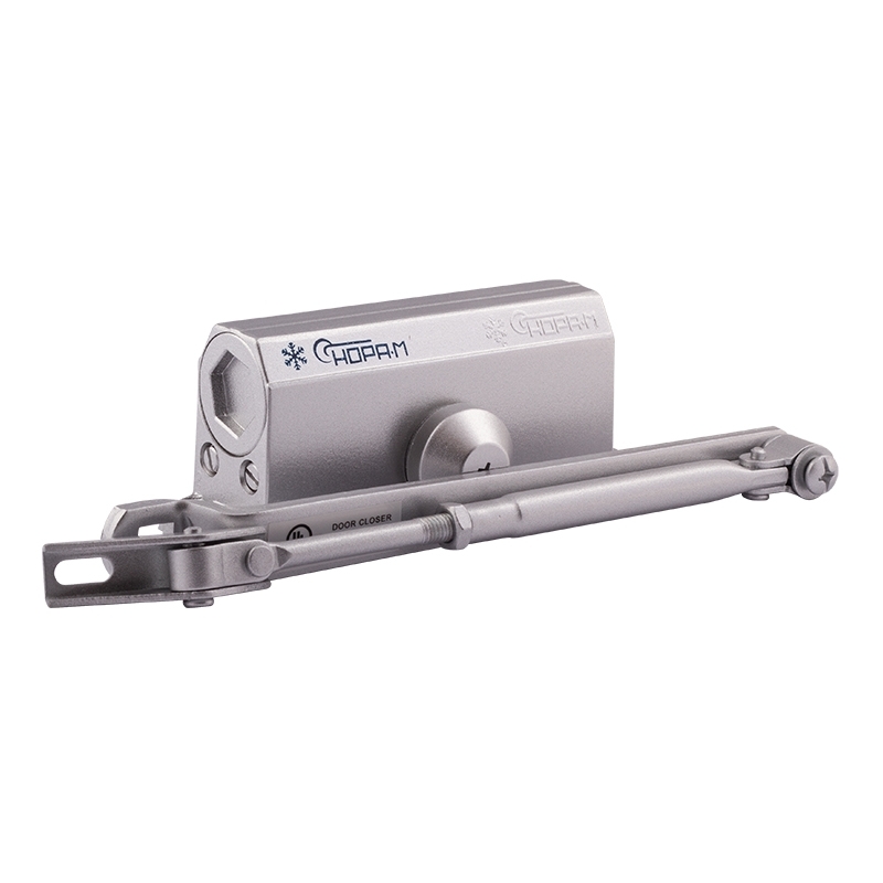 Доводчик дверной 2S цвет Серебро Нора-М