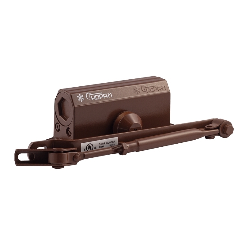 Доводчик дверной 2S цвет Коричневый Нора-М