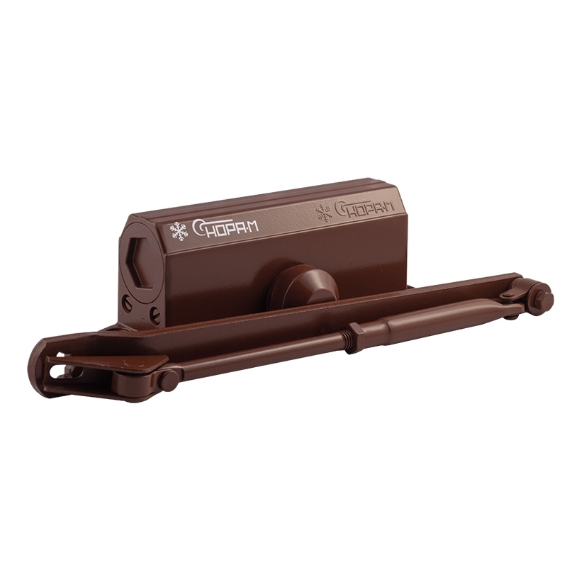 Доводчик дверной 3S бол. цвет Коричневый Нора-М