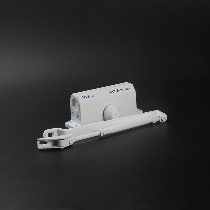 Доводчик дверной с фиксацией 510F URBOnization цвет Белый Нора-М