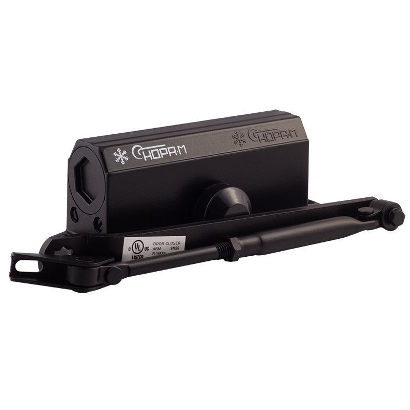 Доводчик дверной 3S мал. цвет Черный Нора-М