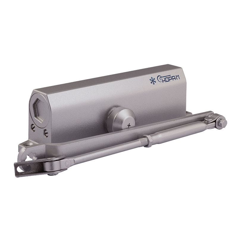 Доводчик дверной с задержкой закрывания 740 DA от 60 до 110 кг цвет Серый Нора-М