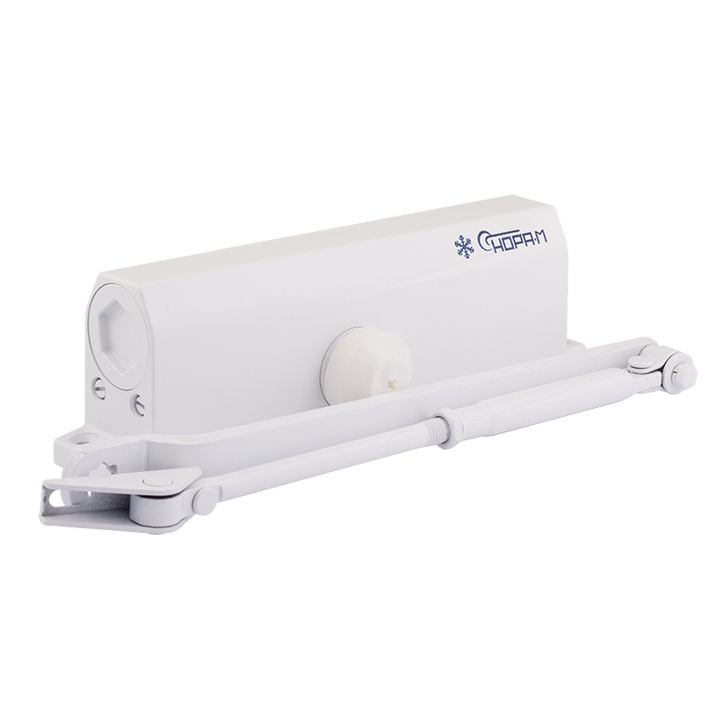 Доводчик дверной с задержкой закрывания 740 DA от 60 до 110 кг цвет Белый Нора-М