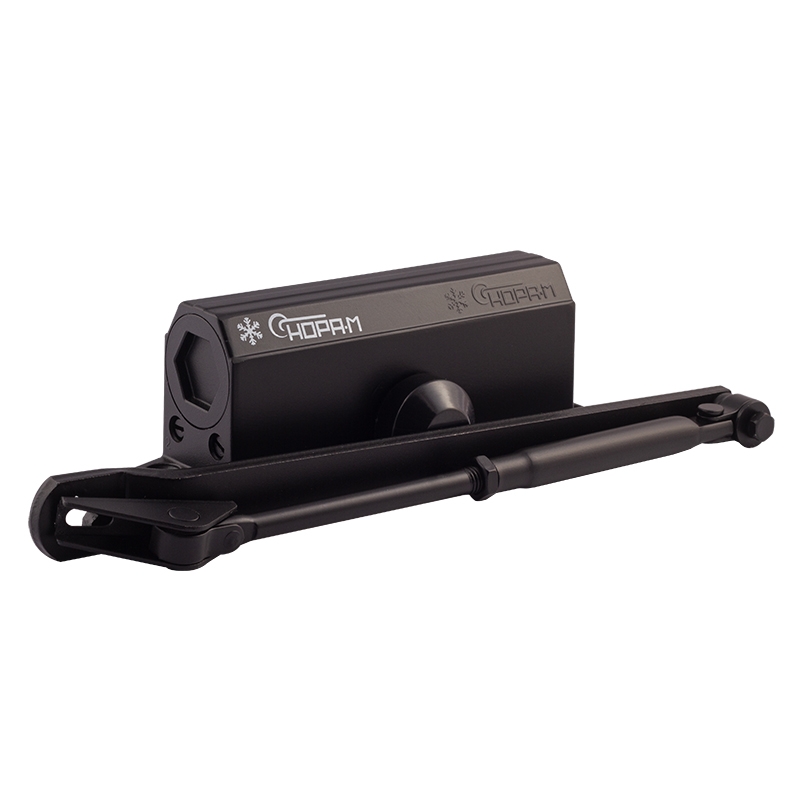 Доводчик дверной 3S бол. цвет Черный Нора-М