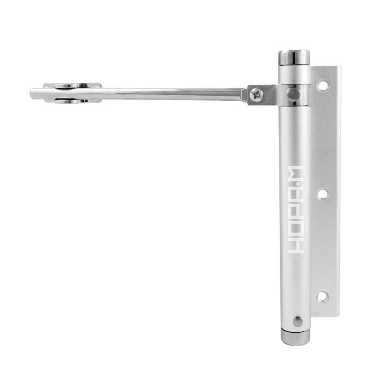 Доводчик дверной пружинный 101 цвет Серебро Нора-М