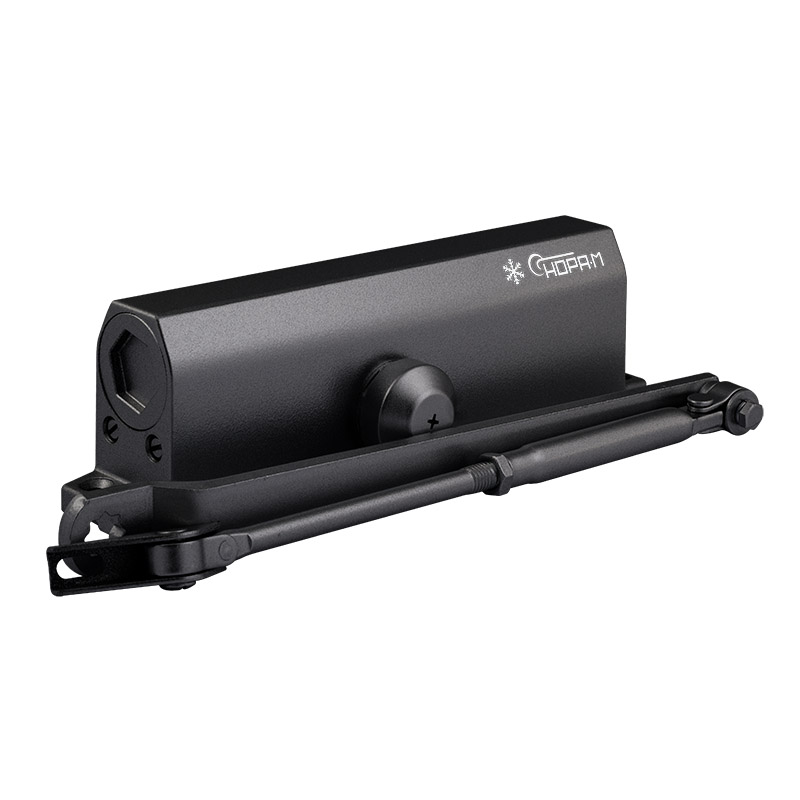 Доводчик дверной с задержкой закрывания 740 DA от 60 до 110 кг цвет Черный Нора-М